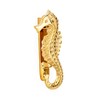 NKlaus Maritime Door Knocker Seahorse Brass 6 x 14 cm