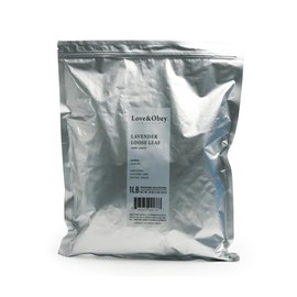 LOEYTEA Loose Leaf Herbal Tea, 1 lb Pouch, Lavender