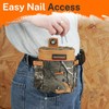 MELOTOUGH Mini Nail and Screw Pouch with Drawstring Closure |