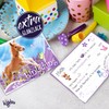 12 Invitation Cards Children's Birthday Horse/Pony [Extra Stable] Birthday Invitation