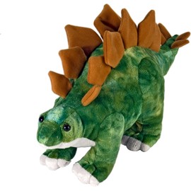 Wild Republic Stegosaurus Plush, Dinosaur Stuffed Animal, Plush Toy, Gifts for Kids, 10", Multicolor, (Model: 15489)