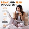Cheer Collection Reading Wedge Pillow for Couch & Bed with