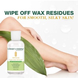 clean+easy Clean + Easy Remove After Wax Remover for the Skin 5fl oz. 2 Pack. Vitamin A & E