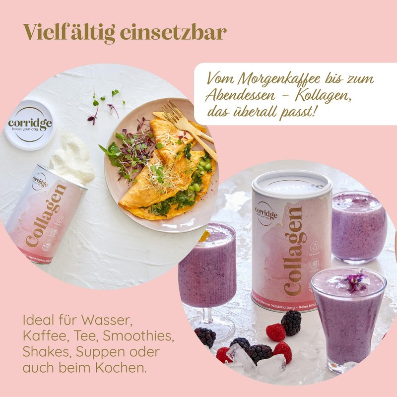 Collagenpulver von Corridge® - Das Original - Premium Collagen Hydrolysat