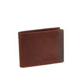 MUSTANG La Spezia Men's Wallet Cognac, Cognac, Modern
