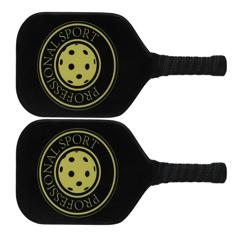 Pickleball Raquette Set 2 Rackets 4 Balls Lightweight Carbon Fiber