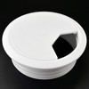 Mprofi MT® 10 x Cable Grommet Desk - White Plastic