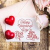 Hying Valentine's Day Words Cutting Dies for Card Making and