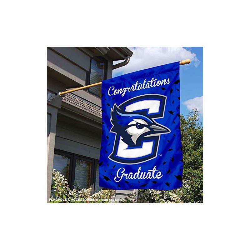 College Flags and Banners Co. Creighton Bluejays Graduation Gift Banner