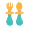 Nuby First Fork and Spoon Set - Utensils with Safety