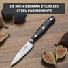 Viking Kitchen Paring Knife, 3.5 Inch German Stainless Steel Small