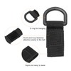 [PATIKIL] Belt Keeper Keychains, Set of 4, D-Shaped Thick Nylon