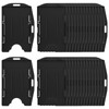 30 Packs 2 Sided Black Badge Holder Hard Plastic Badge