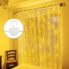 Jsdoin Curtain Lights 3m×3m 300LED Fairy Lights with 8 Modes