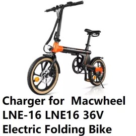 coming data 3 pin Adapter Charger for MICLON LNE26,Macwheel LNE26,LNE16 Electric Bike