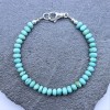 Jen Herrmann Jewelry Kingman Arizona 6mm Blue Green Turquoise Beaded