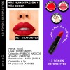 Kit Set 12 Labiales Bissu Humectantes Tonos Cafés/rojos