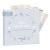 mintkind® Baby Album 'Mein Erstes Lebensjahr', Whale + Sticker Set | Baby Photo Album to Design Yourself | Baby Gift for Girls and Boys | Fill-in Baby Book | Baby Diary (German Language)