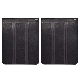 2pcs/Set Universal Heavy Duty Rubber Mud Flaps Car Pickup SUV Vans minivans Light Trucks RVs SUVs Semi-Truck Motor Home 4x4 4WD Off-Road Splash Guards Mudflaps Mudguards Dirty Traps 15”x12”