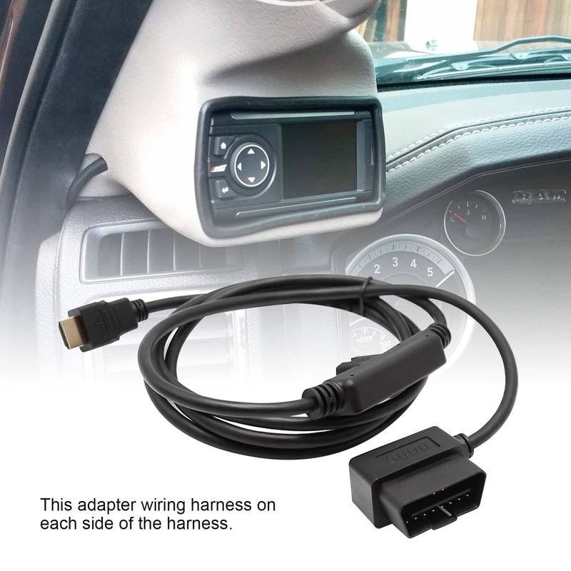 Anxingo OBDII to HDMI Monitor Cable Plug for Edge CS2