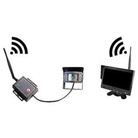 BOYO VTC700X1 - Digital Wireless Camera System with 7” Monitor for Large Trucks, Boat Trailers and Van