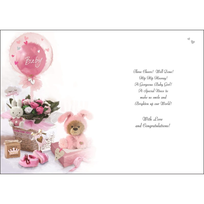 Welcome to The World Niece Card