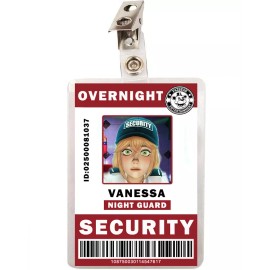 FNAF Five Nights at Freddy's Vanessa Security ID Badge Cosplay Name Tag Prop