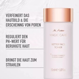 M. Asam Magic Care Better Face Toner (150 ml) - Highly Concentrated Facial Toner, Refines Skin Complexion & Appearance of Pores, Regulates the pH Value, Facial Cleansing & Facial Care