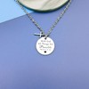 DlaeKua Bible Verse Gifts for Women Necklace Christian Gift for