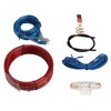 8 Gauge Car Amplifier Wiring Kit with Amp Power Cable