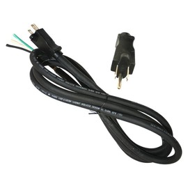 Superior Electric EC123-15 15 Feet 12 AWG SJO 3 Wire 125 Volt NEMA 5-15P Electrical Cord, Black