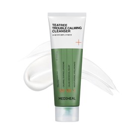 Mediheal Tea Tree Trouble Soothing Cleansing Foam, 120ml, 1 piece / 메디힐 티트리 트러블진정 클렌징폼, 120ml, 1개
