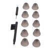 10pcs Sound Aid Replacement Domes Double Layers Sound Amplifier Earbud