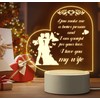 ZNDFTW Wife Gifts from Husband, Night Light, Romantic Text, Valentines