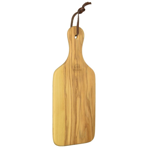 BERARD IK3002 Cutting Board, Genuine Wood, 10.2 x 4.7 x 0.3 inches (26 x 12 x 0.7 cm), Medium, Olive Wood