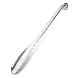 OrthoStep Red Moose 24 inch Long Shoe Horn Long Handle Metal (Silver)