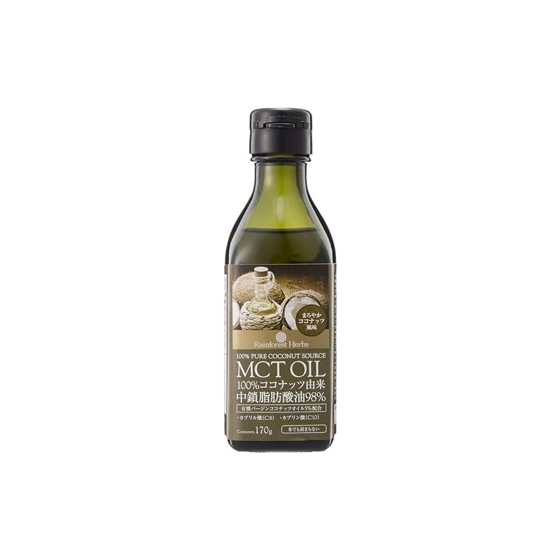 100% MCT Oil, 6.0 oz (170 g), 1 Bottle (MCT