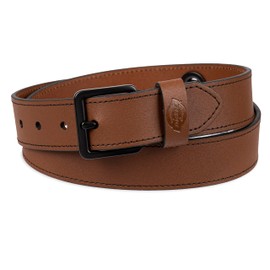Dickies Men's Casual Leather Belt, Brown Grommet, XX-Large (46-48)