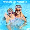 HeySplash Swimming Headband, Elastic Neoprene Swimming Earplugs Kids Ear Plugs