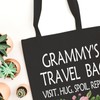 WCGXKO Mother's Day Gift Grandma Birthday Gift Travel Gift Canvas