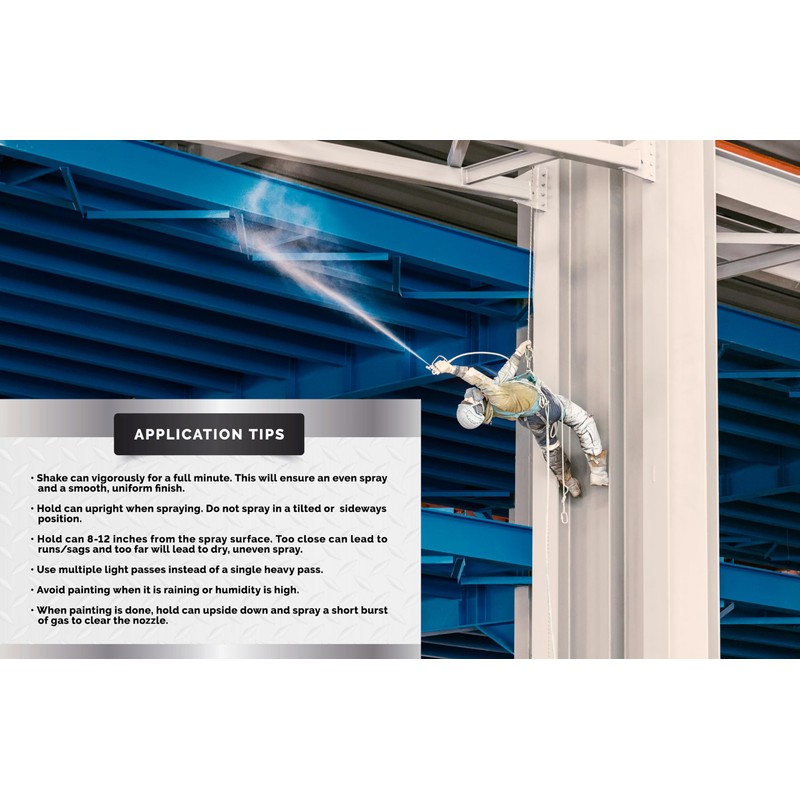 METAL-CLAD Paints For Industry Industrial Enamel, Aerosol Spray Paint -