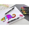 Faber-Castell 151109 - Doppelfasermaler 10er Etui, neon (2x 10er Etui