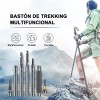Alpinismo y Escalada Bastones De Senderismo, Bastones De Trekking Plegabes