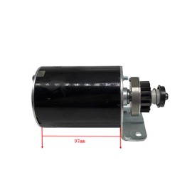 SHUmandala 497595 Starter Motor Compatible with Briggs & Stratton 5742 390838 497594 5-22 HP 391423 392749 393499 394805 491766 693054 Engines 12 Volt CCW Rotation