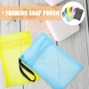 BIUDECO Sturdy Mesh Soap Bag Exfoliating Foaming Pouch Bar Soap