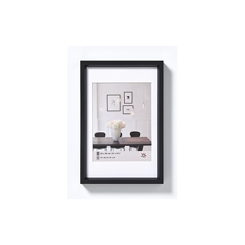 Walther design ES030B Steel Style Picture Frame, Black