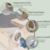 Parakeet Nesting Box, 7.87 X 4.72 X 4.72 inch Bird