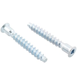 Furniture Confirmat Screws RLECS 25pcs M7x50mm Hex Socket Wood Screws Countersunk Head Furniture Confirmat Screws for Wood DIY Knock Down