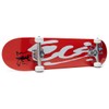 [CCS] Ink Blot Logo Skateboard Complete - Red - 8.25"