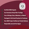 FGO Organic Hibiscus Tea, 100 Count, Eco-Conscious Tea Bags, Caffeine